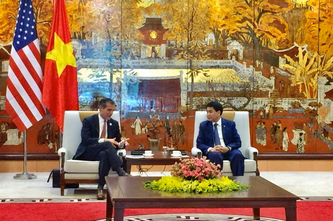 Los Angeles sẵn sàng hỗ trợ Hà Nội giải quyết ô nhiễm môi trường ảnh 1