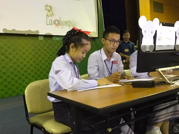 Cuộc thi Violympic chính thức “xuất khẩu” sang Lào ảnh 1