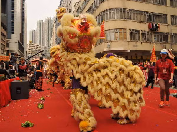 Rực rỡ Lễ hội đường phố Tai Kok Tsui ở Hong Kong ảnh 3