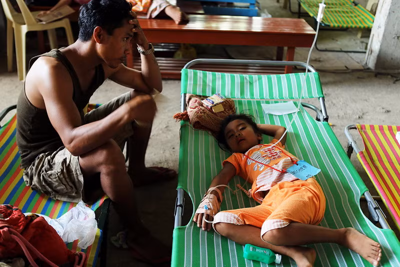 [Photo] Bùng phát dịch bệnh giống dịch tả tại Philippines ảnh 3