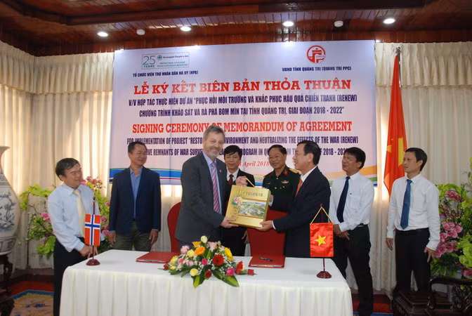 Na Uy hỗ trợ Quảng Trị hơn 225 tỷ đồng khắc phục hậu quả bom mìn ảnh 4