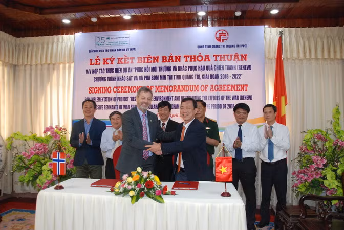 Na Uy hỗ trợ Quảng Trị hơn 225 tỷ đồng khắc phục hậu quả bom mìn ảnh 3