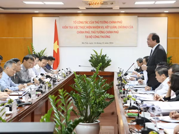 Tổ công tác của Thủ tướng Chính phủ kiểm tra tại Bộ Công Thương ảnh 1