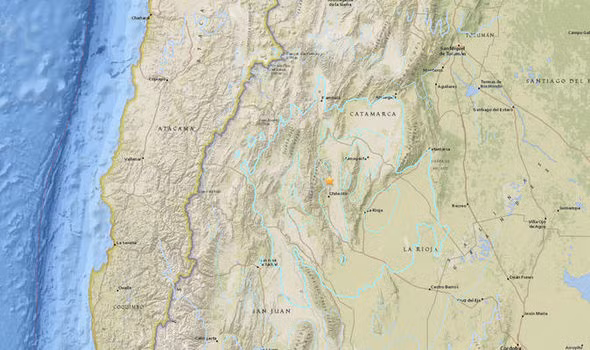 Động đất 6,2 độ Richter diễn ra tại phía Đông Bắc Argentina ảnh 1