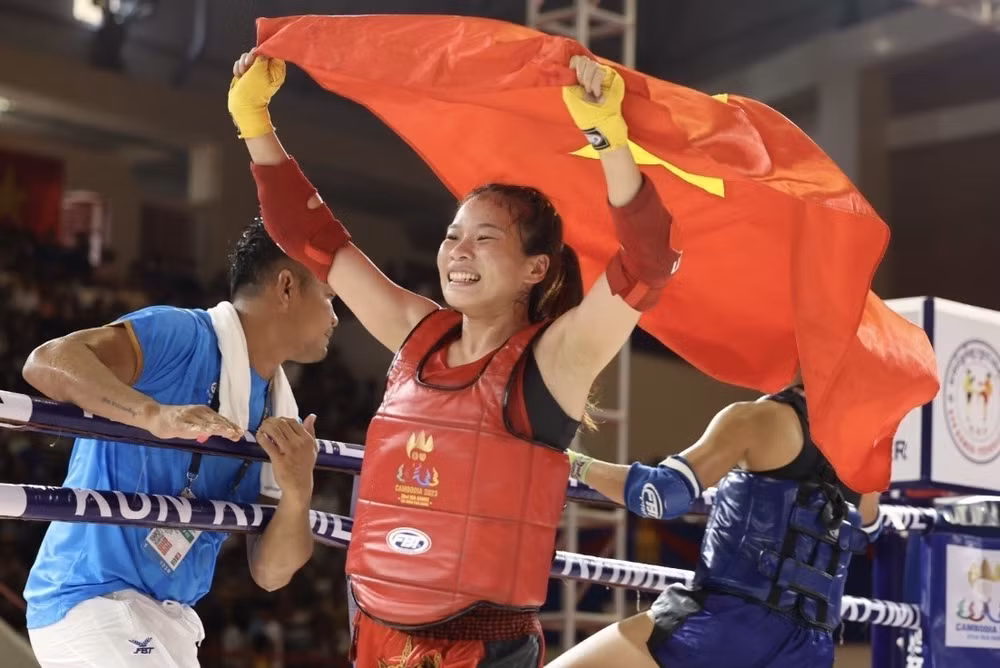 SEA Games 32: Cô gái dân tộc Dao mang Huy chương Vàng về cho Tổ quốc ảnh 1