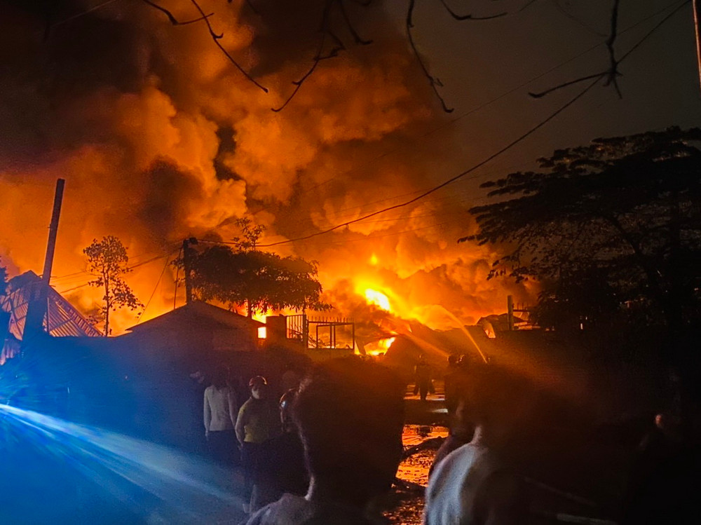 Cháy xưởng lốp ô tô: Nguy cơ tiềm ẩn và bài học an toàn