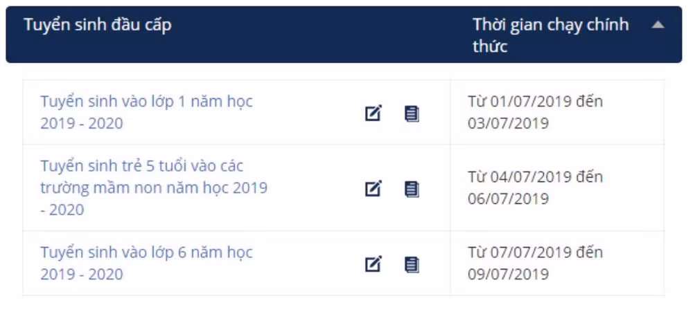 Hà Nội mở cổng đăng ký trực tuyến thử nghiệm tuyển sinh đầu cấp ảnh 4