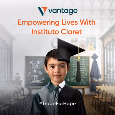 Vantage Markets' #TradeForHope Campaign Raises Vital Funds for Instituto Claret in Brazil Vantage Markets' #TradeForHope Campaign Raises Vital Funds for Instituto Claret in Brazil
