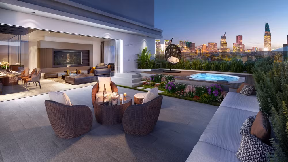 Sky Villa và cuộc cách mạng 'sống nghỉ dưỡng giữa tâm điểm phồn hoa' ảnh 1