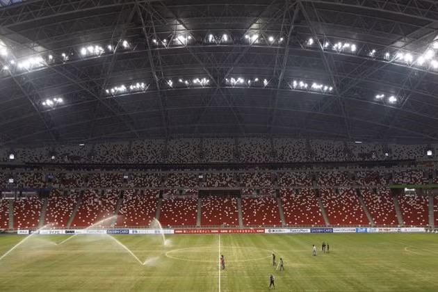 Singapore sẵn sàng cho giải AFF Cup dù mặt sân kém chất lượng ảnh 1
