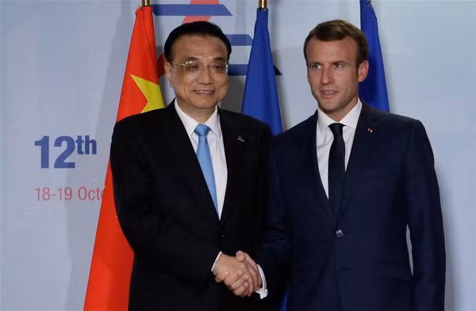 ASEM 12: Pháp và Trung Quốc tăng cường hợp tác song phương ảnh 1