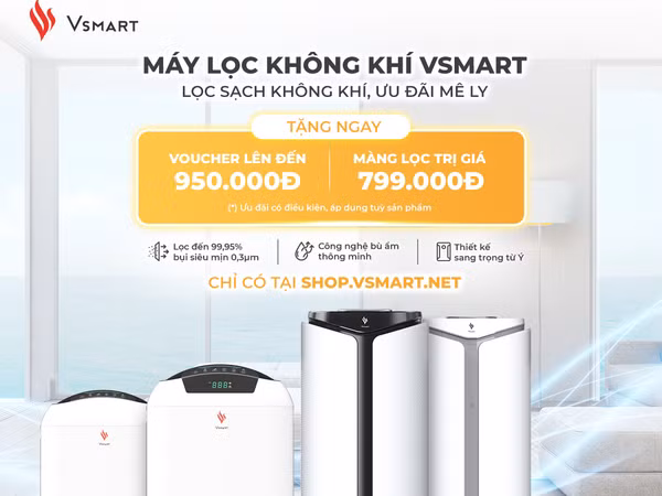 Vinsmart mở bán máy lọc không khí và giải pháp nhà thông minh ảnh 1