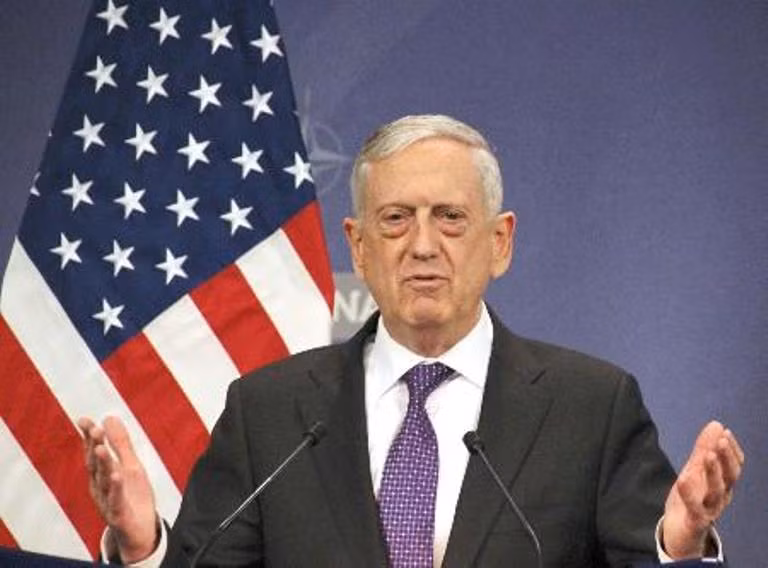 Bộ trưởng Quốc phòng Mỹ bác bỏ tin liên quan đến vụ không kích Syria ảnh 1