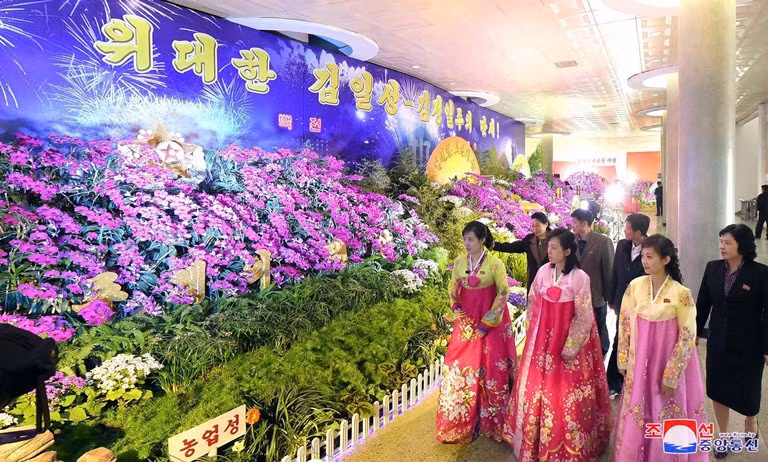 Triều Tiên kỷ niệm ngày sinh cố lãnh đạo Kim Nhật Thành ảnh 2