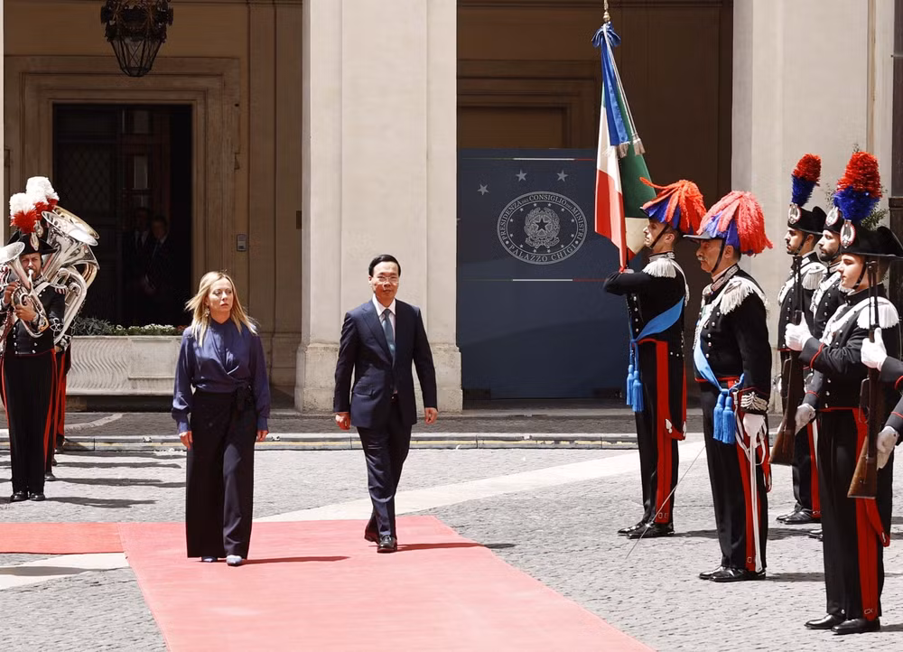 Chủ tịch nước Võ Văn Thưởng gặp Thủ tướng Italy Giorgia Meloni ảnh 1