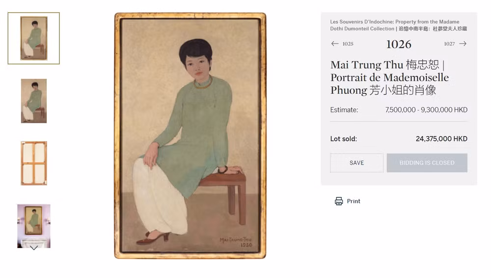 'Giải mã' nguyên do khiến bức tranh Việt đạt giá kỷ lục 3,1 triệu USD ảnh 1