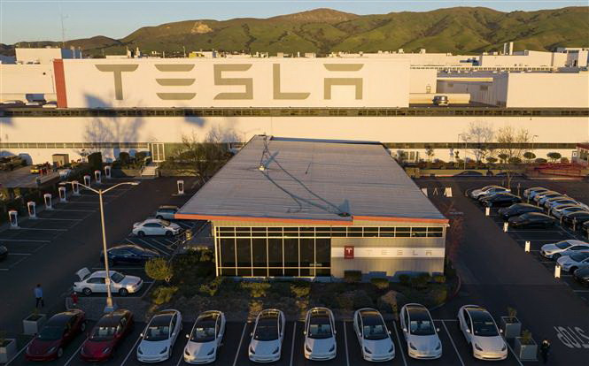 Hành trình trở thành nhà sản xuất xe điện hàng đầu của Tesla | Vietnam+  (VietnamPlus)