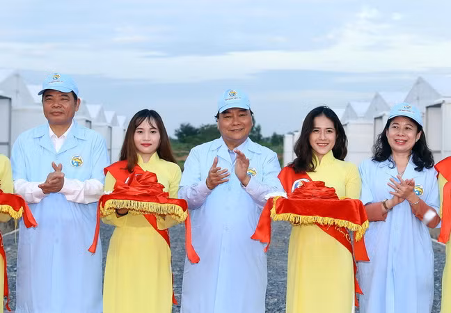 Thủ tướng thăm Khu sản xuất cá tra giống công nghệ cao tại An Giang ảnh 1