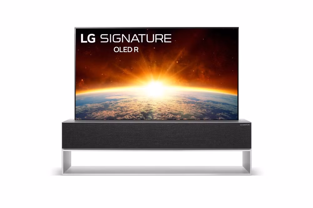 LG sắp giới thiệu tivi đầu tiên trên thế giới có thể cuộn lại ảnh 1