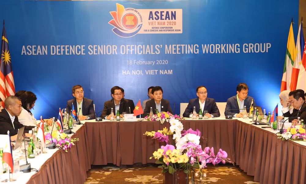 Hội nghị Nhóm làm việc Quan chức Quốc phòng cấp cao ASEAN ảnh 1