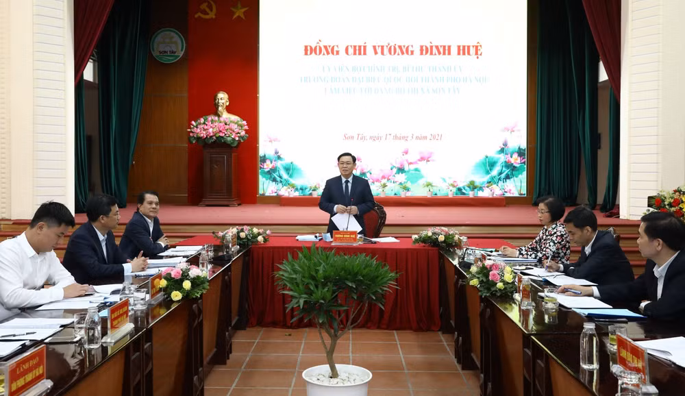 Đề xuất nghiên cứu thành lập thành phố Sơn Tây trực thuộc Hà Nội ảnh 1