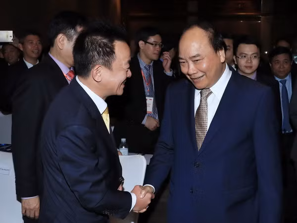 Thủ tướng Nguyễn Xuân Phúc dự Diễn đàn Kinh doanh Việt Nam-Singapore ảnh 2