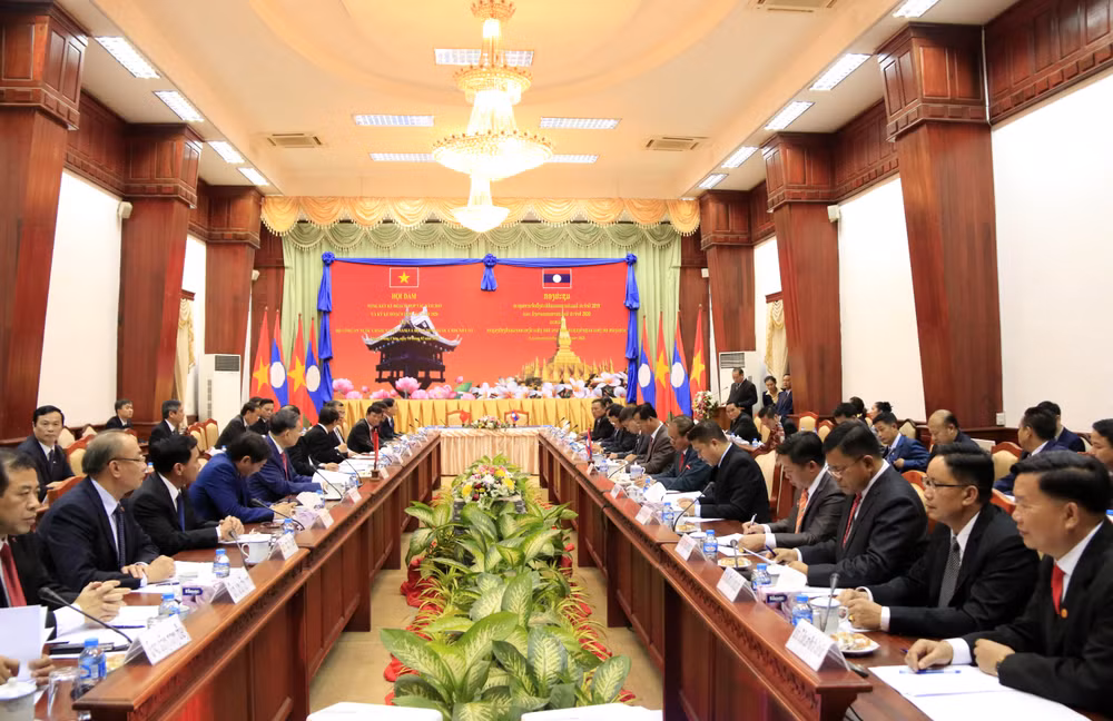 Việt Nam và Lào thúc đẩy hợp tác trong lĩnh vực an ninh ảnh 1