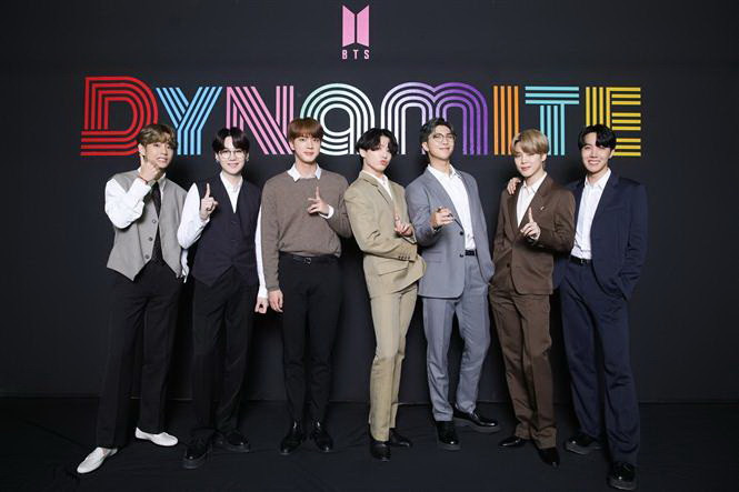 Bản hit ''Dynamite'' mang lại kỷ lục mới cho ban nhạc BTS | Vietnam+ (VietnamPlus)
