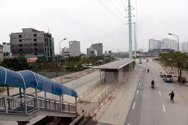 Giữa tháng 12, Hà Nội sẽ chạy thử tuyến xe buýt nhanh đầu tiên ảnh 1