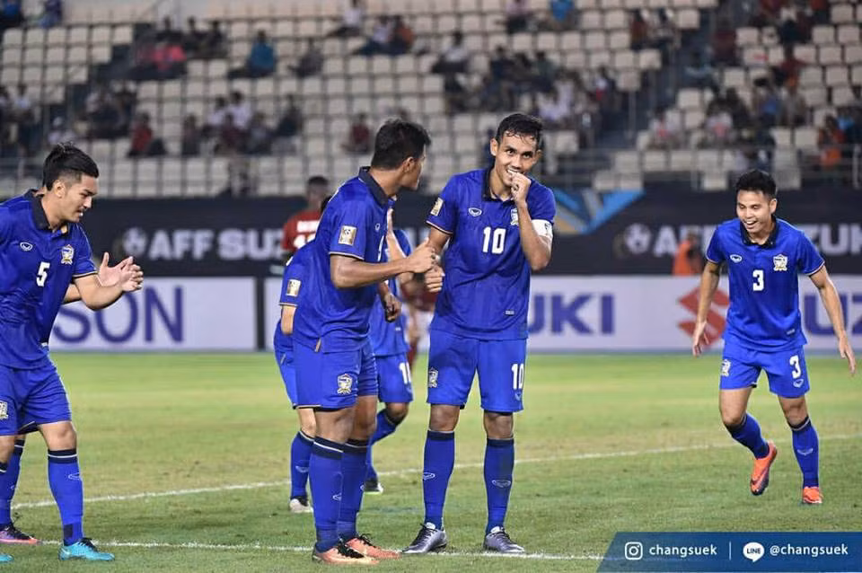 Dangda lập hat-trick, tuyển Thái Lan thắng kịch tính Indonesia ảnh 1