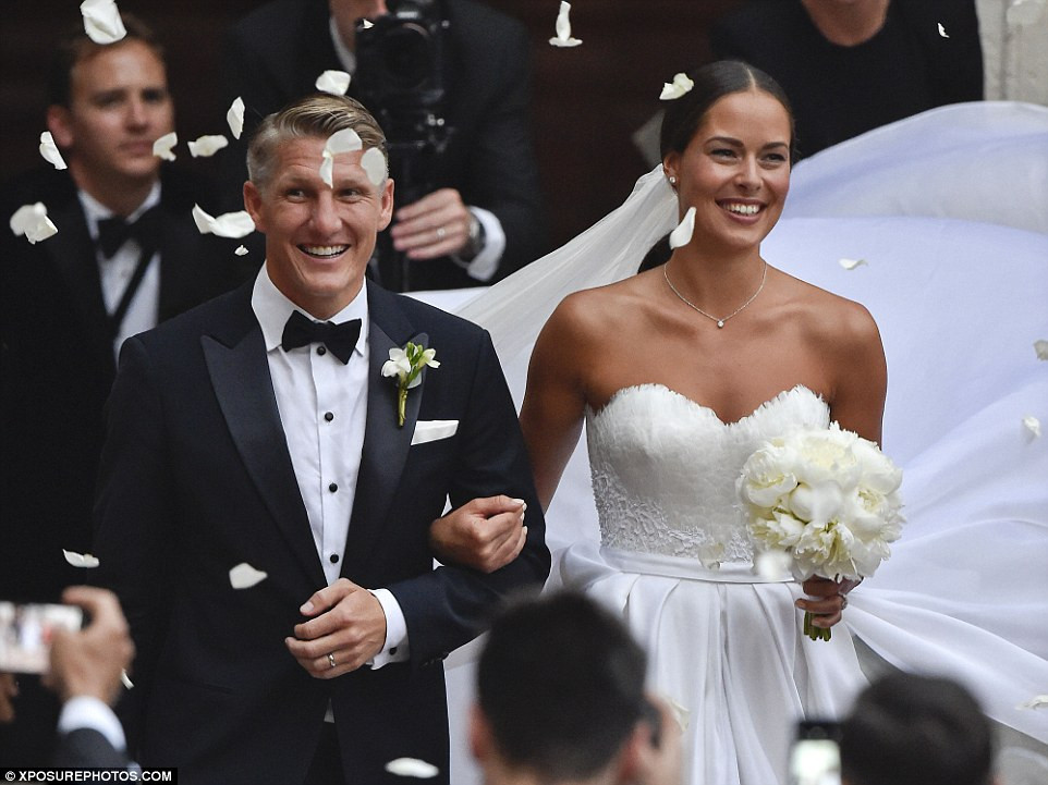 Đám cưới lãng mạn của Schweinsteiger và người đẹp Ivanovic | Vietnam+ (VietnamPlus)