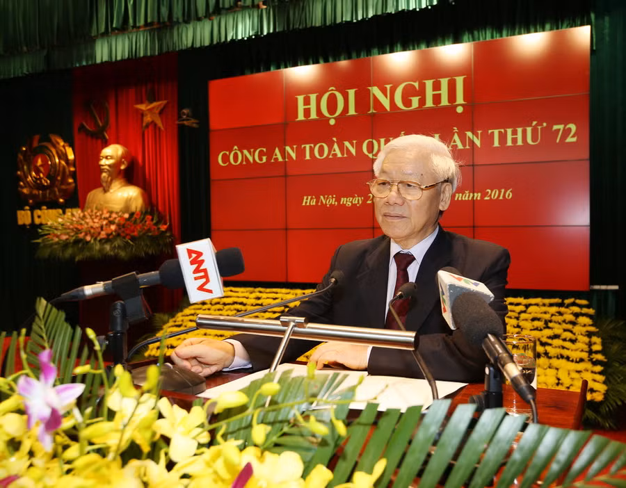 Tổng Bí thư yêu cầu bảo đảm an ninh chính trị trong mọi tình huống ảnh 1