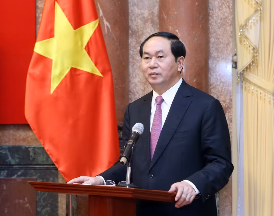 Chủ tịch nước gặp mặt đại biểu các thế hệ cán bộ Cục Tác chiến ảnh 2