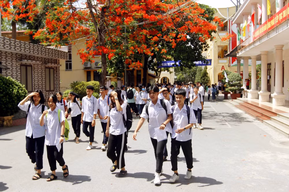 Học sinh có phải tham gia hoạt động ngoại khóa khi trời nắng nóng? ảnh 1