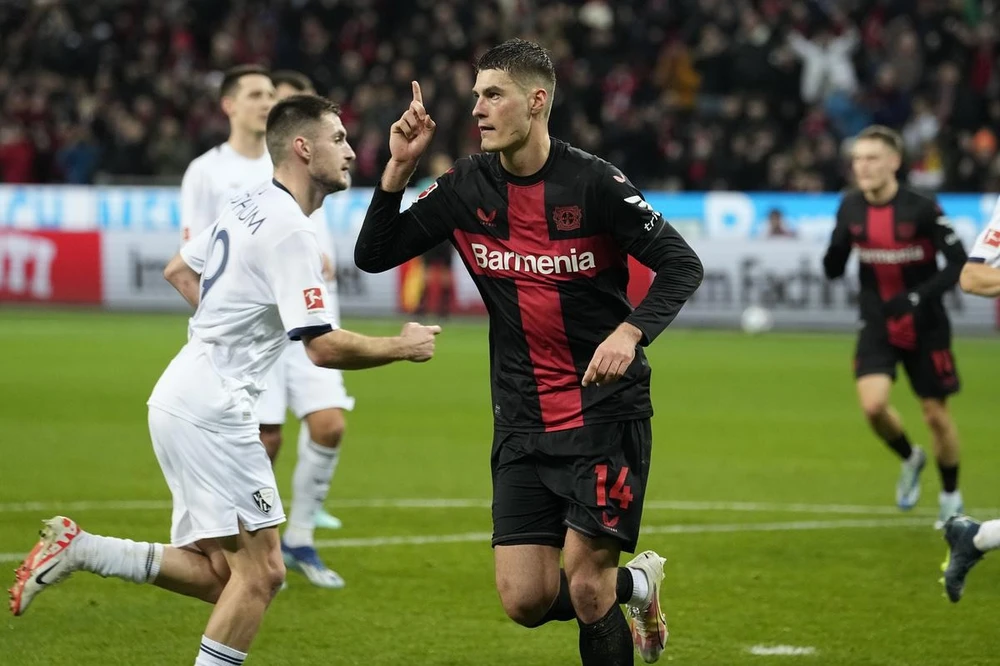 Bayer Leverkusen khẳng định vị thế của mình trong bảng xếp hạng Bundesliga