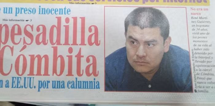 Colombia: Bị bắt oan 3 lần vì trùng tên với tội phạm khét tiếng ảnh 1