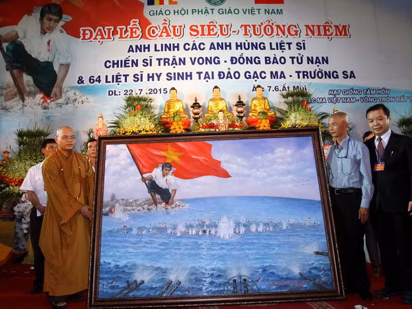 Đại lễ cầu siêu anh linh anh hùng liệt sỹ hy sinh vì biển đảo ảnh 1