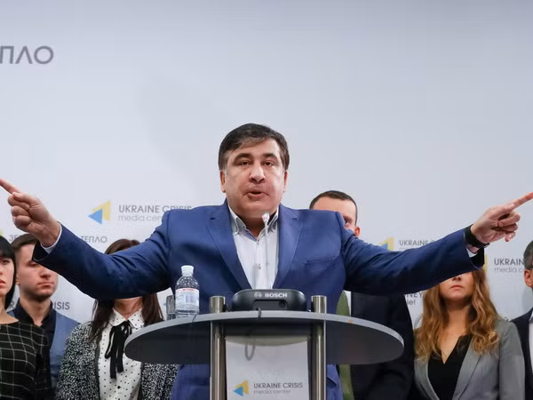 Cựu Tổng thống Gruzia thành lập chính đảng mới ở Ukraine ảnh 1