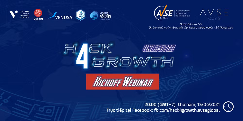 Hack4Growth 2021 - Cuộc thi dành cho giới khởi nghiệp Việt Nam ảnh 1