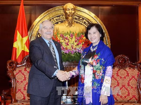 Phó Chủ tịch QH tiếp Bộ trưởng nông nghiệp Israel ảnh 1