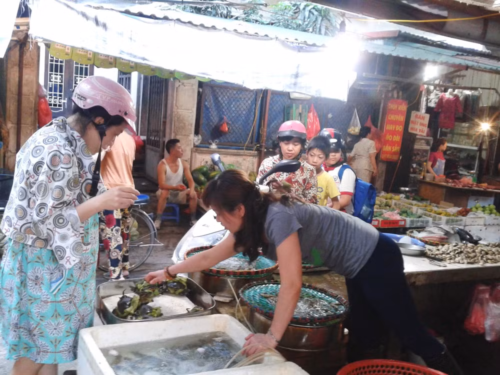 Cá chết trắng biển miền Trung, thị trường hải sản Hà Nội vẫn nhộn nhịp ảnh 1