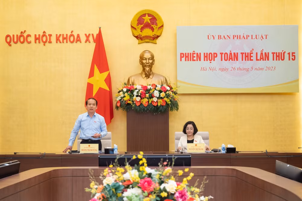 Thẩm tra dự thảo Nghị quyết của Quốc hội về việc lấy phiếu tín nhiệm ảnh 1