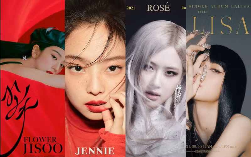 Bốn thành viên BlackPink biến hóa như thế nào khi tách solo? ảnh 1