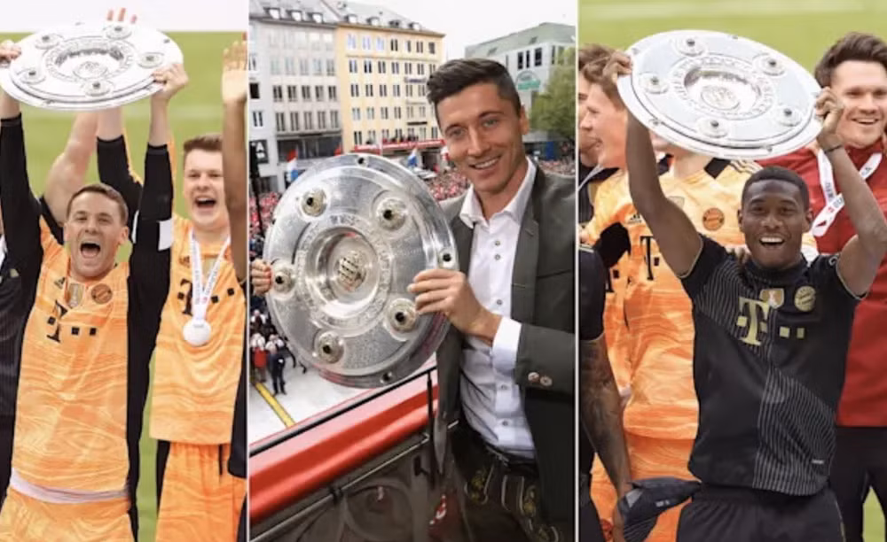 ​Müller đứng đầu danh sách cầu thủ vô địch Bundesliga nhiều nhất ảnh 3