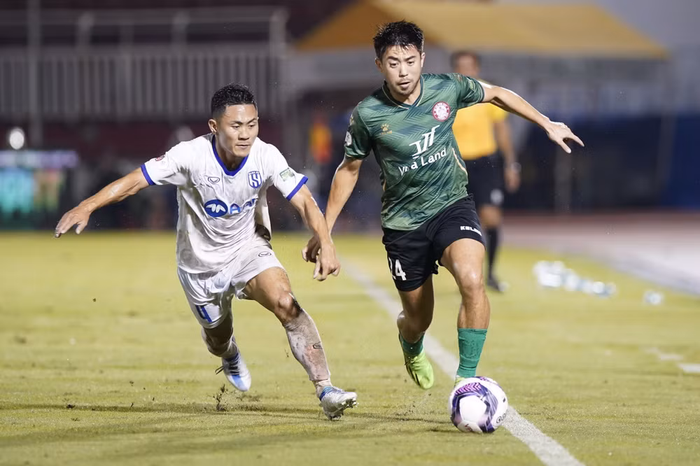 V-League: Hòa Sông Lam Nghệ An, TP.HCM tiếp tục ở đáy bảng xếp hạng ảnh 1