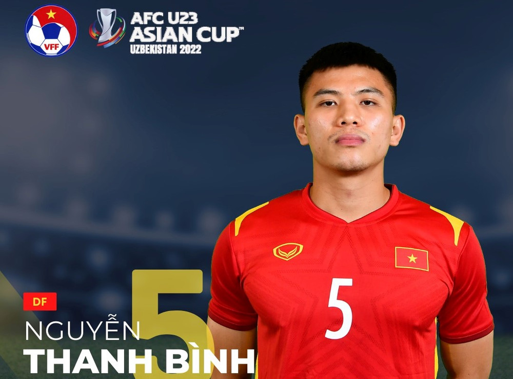 Image hình ảnh Nguyễn Thanh Bình - Đội hình ra sân của U23 Việt Nam: Thanh Bình vắng mặt vì bị sốt ...