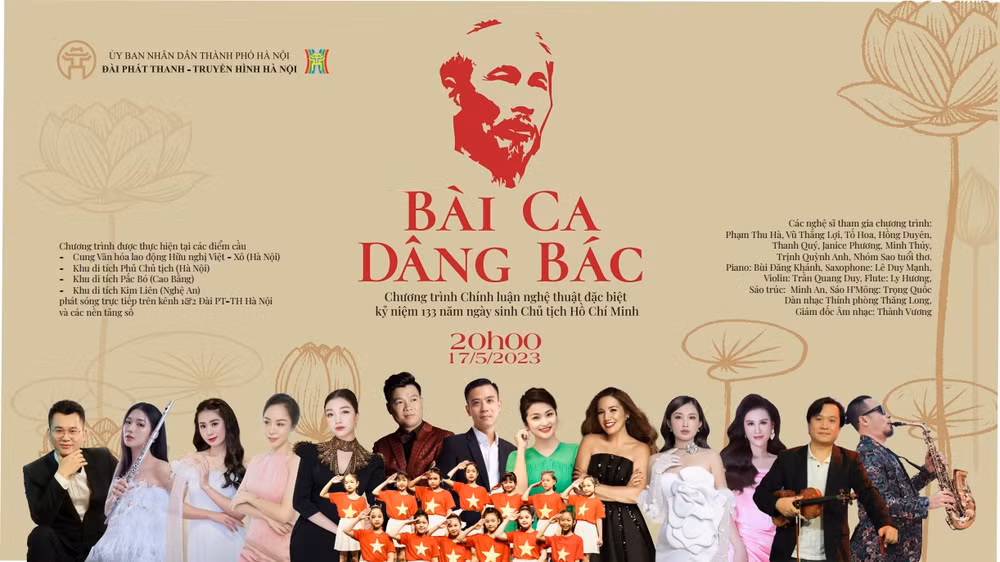 Chương trình 'Bài ca dâng Bác': Cầu truyền hình tại 4 địa danh lịch sử ảnh 2