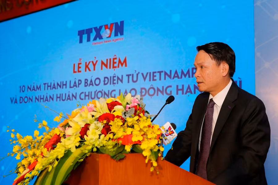 VietnamPlus đón Huân chương Lao động hạng Nhì, ra mắt sản phẩm chatbot ảnh 5
