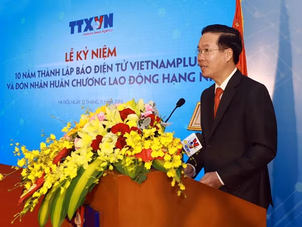 VietnamPlus đón Huân chương Lao động hạng Nhì, ra mắt sản phẩm chatbot ảnh 3