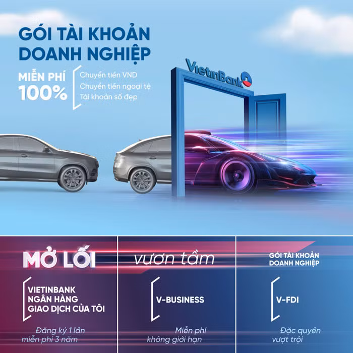 VietinBank: Combo miễn 100% phí giao dịch cho doanh nghiệp ảnh 1